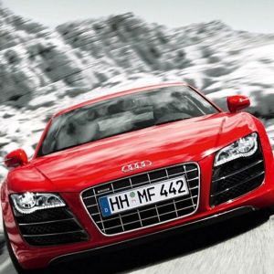 Carro Esportivo Audi R8 Vermelho