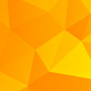 Padrão Geométrico Laranja Vibrante