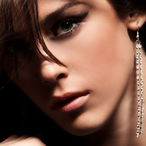 Retrato Elegante de uma Mulher