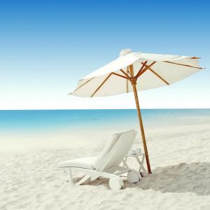 Guarda-Sol e Cadeira de Praia