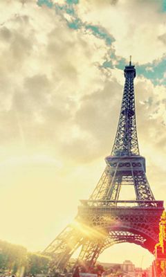 Torre Eiffel ao pôr do sol