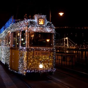 Bonde Festivo em Budapeste