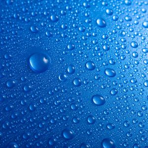 Gotas de água azuis