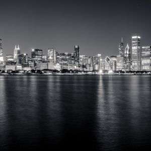 Skyline de Chicago à Noite