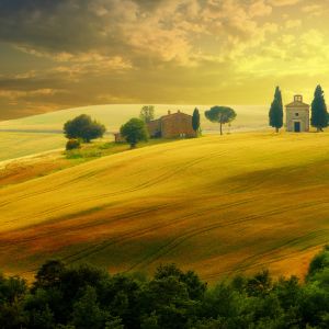 Paisagem Toscana Serena