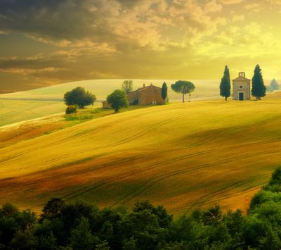 Paisagem Toscana Serena