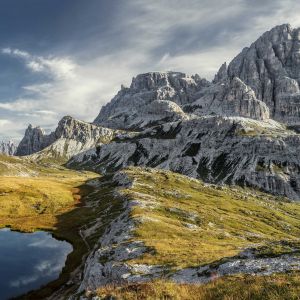 Paisagem montanhosa majestosa