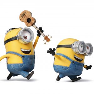 Minions Tocando Ukulele