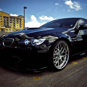 BMW Preta Elegante