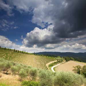 Bela paisagem toscana