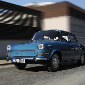 Carro Clássico Azul