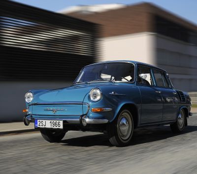 Carro Clássico Azul