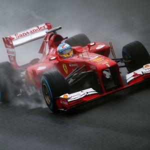 Carro de corrida Ferrari F1