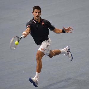 Novak Djokovic Ação de Tênis