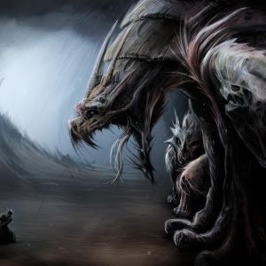 Encontro Épico com Criatura Fantástica