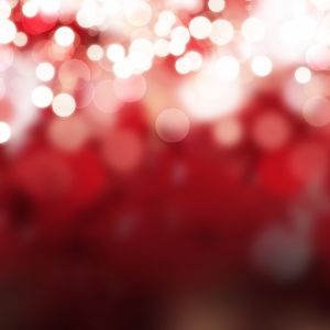 Fundo Bokeh Vermelho