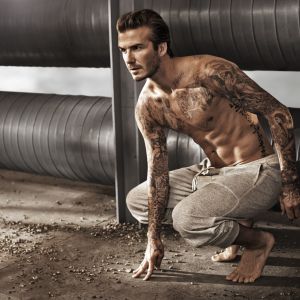 David Beckham Posição Atlética