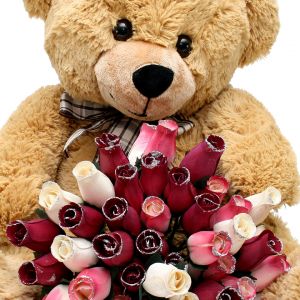 Ursinho com Rosas