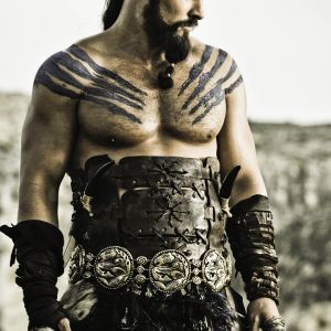 Guerreiro Fantástico com Tatuagens