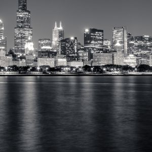 Skyline de Chicago à Noite