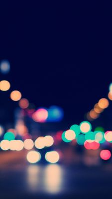 Luzes Noturnas Bokeh