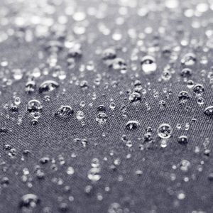 Gotas de água em tecido