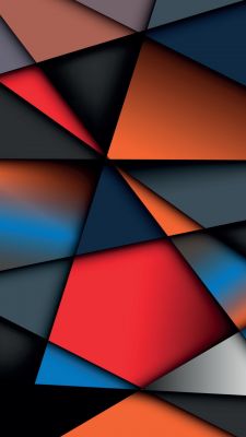 Fundo Abstrato Geométrico Colorido - wallpaper preview