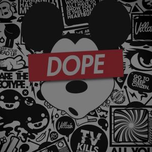 Arte Graffiti do Mickey Mouse